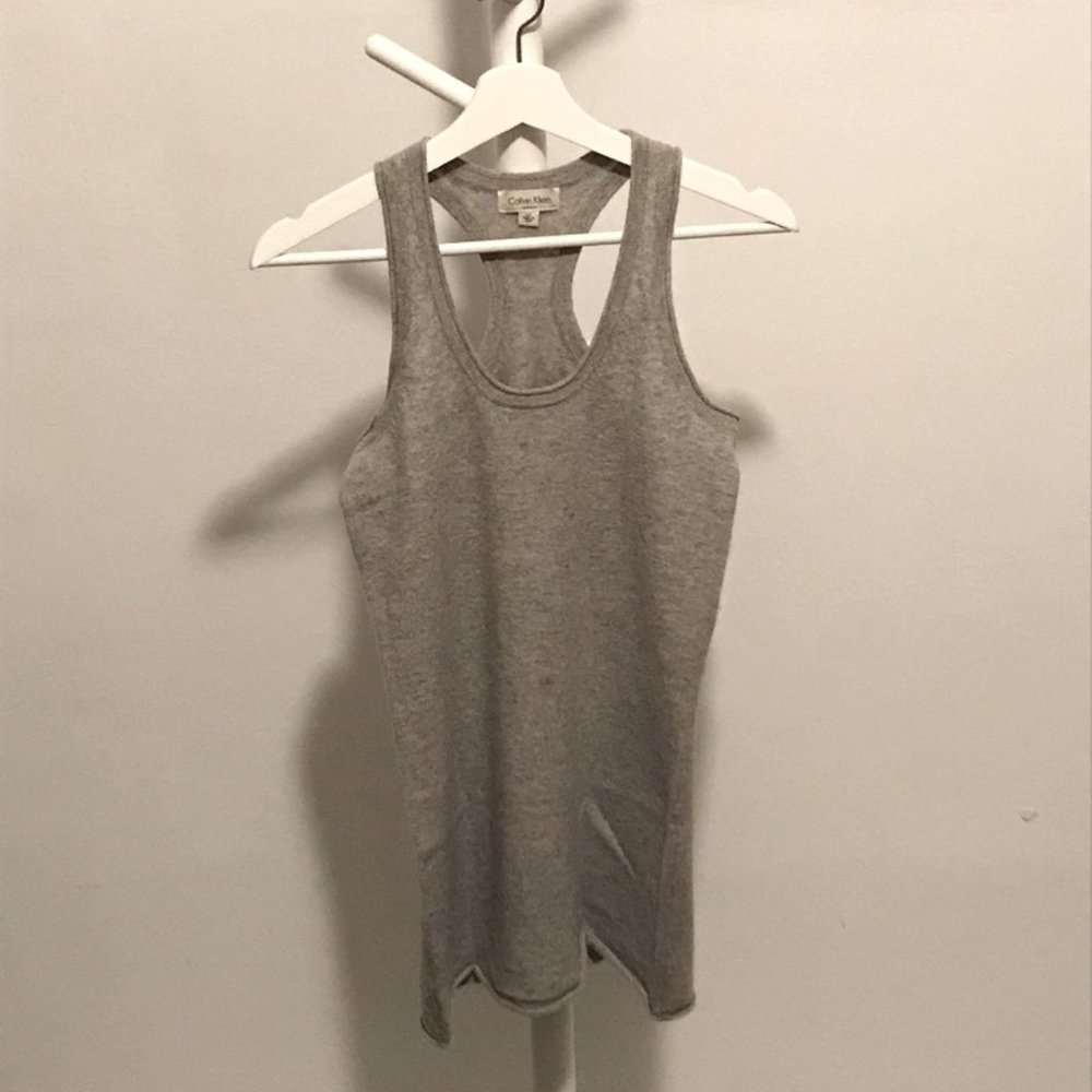 CK Cashmere tank top